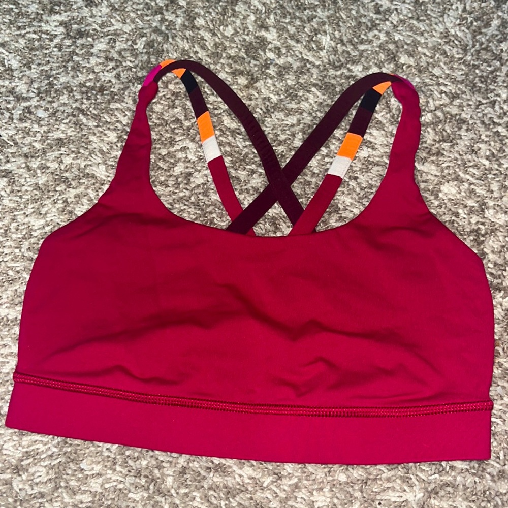 Size 4 magenta, Lululemon, sports bra